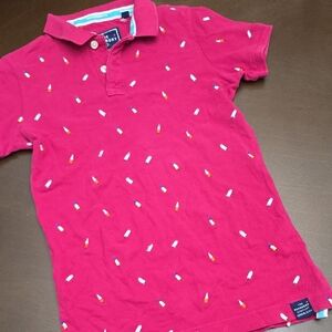 SUPERDRY Pink Polo Shirt mens Popsicle